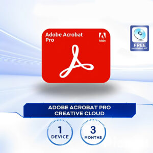 Adobe Acrobat Pro Creative Cloud – 100GB Cloud Storage (1 Device / 3 Month) – Email Delivery - Image 1