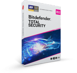 Bitdefender Total Security 10 Devices 1 Year Windows/Mac/Android/iOS (Email Delivery) - Image 1