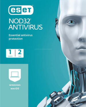 Eset NOD32 Antivirus 1 Device 2 Year Windows/Mac/Android/iOS (Digital Delivery) - Image 1