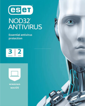 Eset NOD32 Antivirus 3 Devices 2 Year Windows/Mac/Android/iOS (Digital Delivery) - Image 1