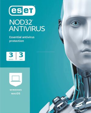 ESET NOD32 Antivirus 3 Devices 3 Year Windows/Mac/Android/iOS (Email Delivery) - Image 1