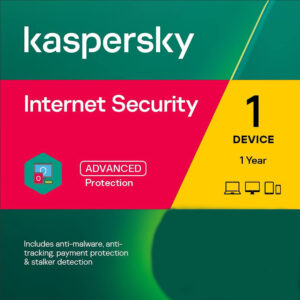 Kaspersky Internet Security 1 Device 1 Year Windows/Mac/Android/iOS (Digital Delivery)