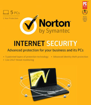 Norton Internet Security 5 Devices 1 Year Windows/Mac/Android/iOS (Digital Delivery) (Global Key) - Image 1