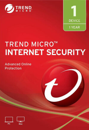 Trend Micro Internet Security 1 Device 1 Year Windows/Mac/Android/iOS (Digital Delivery) (Global Key) - Image 1
