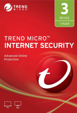 Trend Micro Internet Security 3 Devices 1 Year Windows/Mac/Android/iOS (Digital Delivery) (Global Key) - Image 1